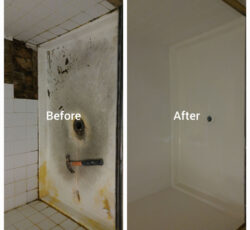 Shower Before After